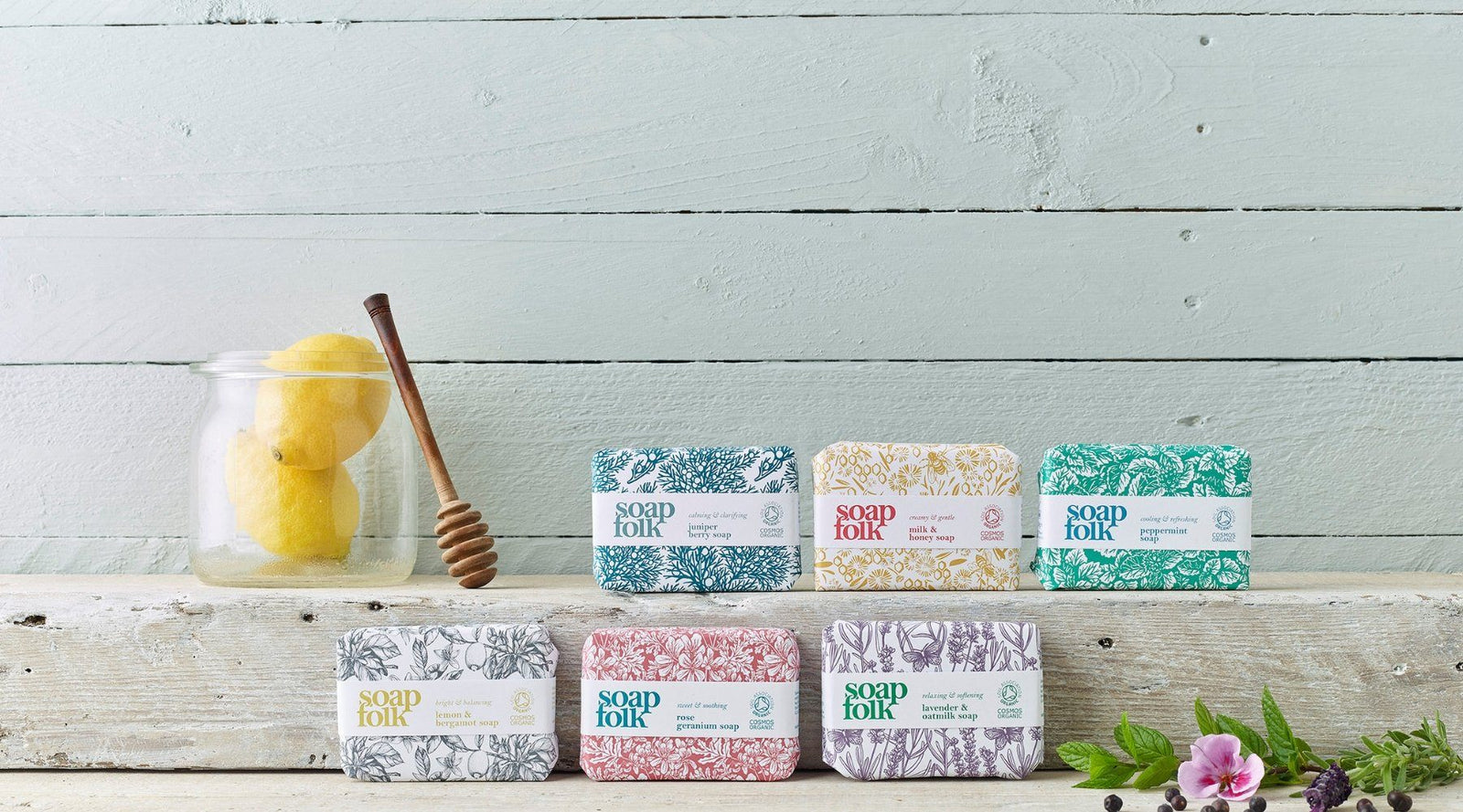 Our soap collection - now we are six!