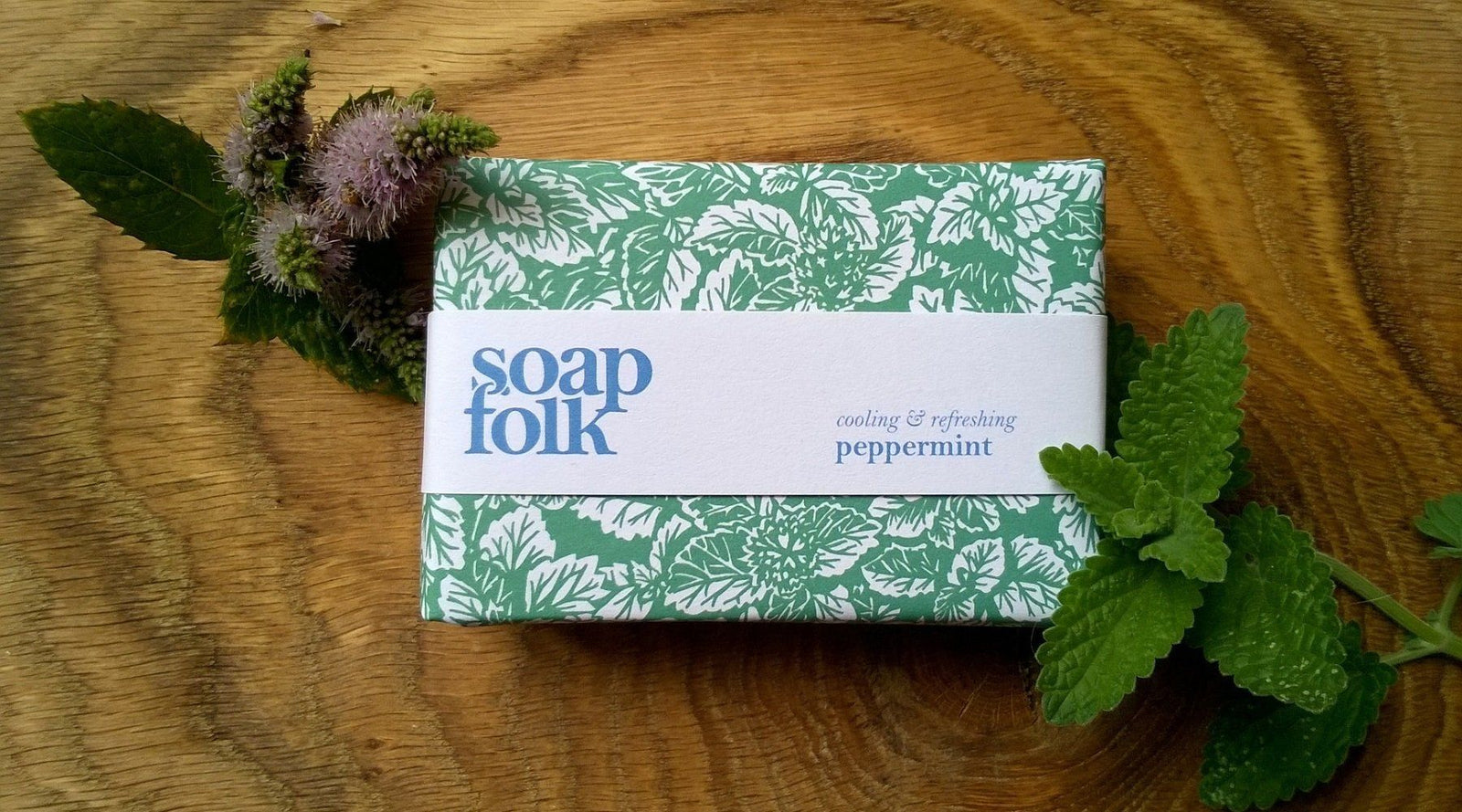 Our peppermint soap
