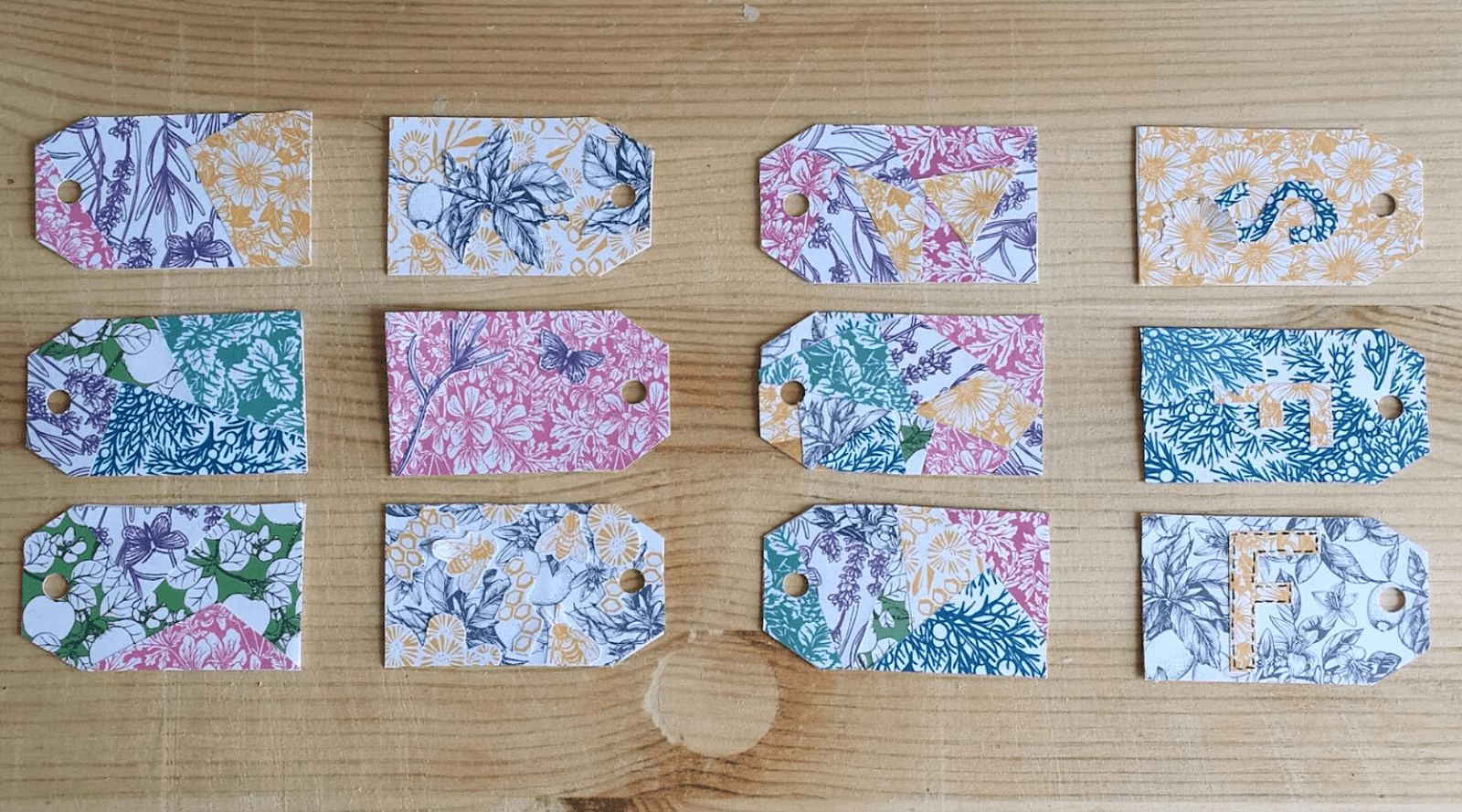 Quick Crafting - Pattern Paper Gift Tags 