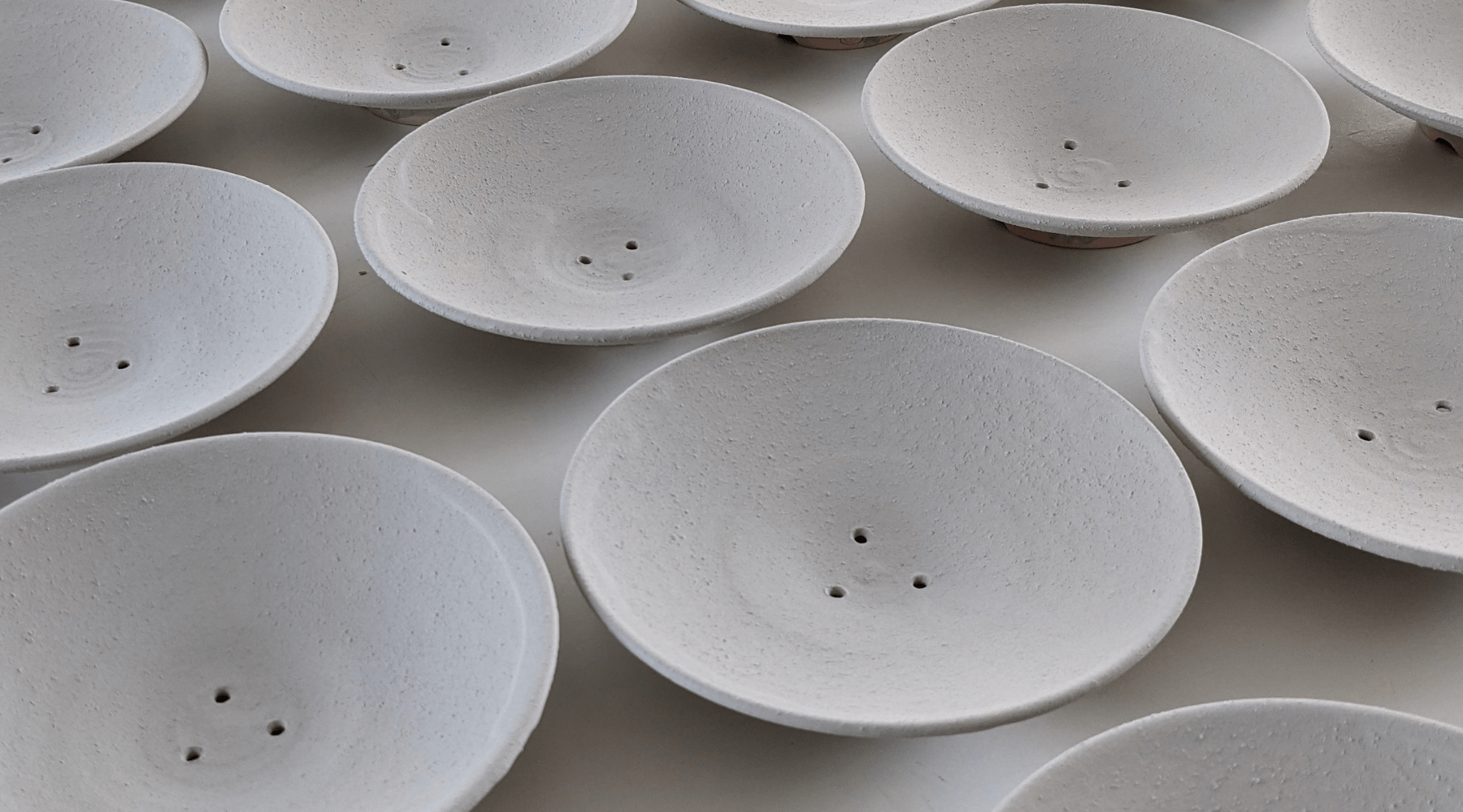 Ceramic Soap Dishes with Tom Knowles Jackson