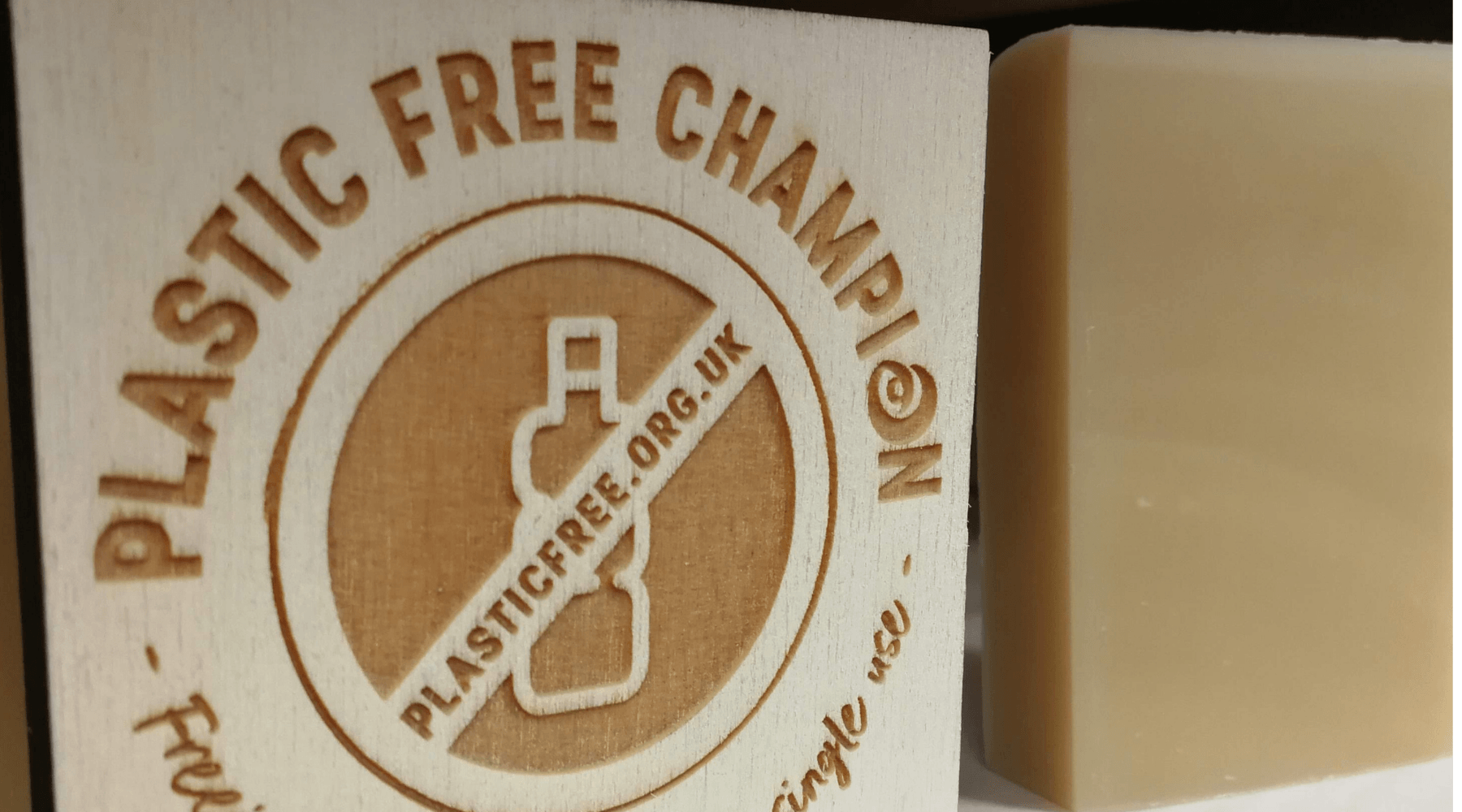 We're a plastic free business champion!