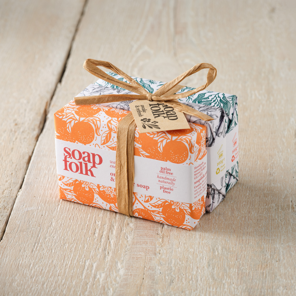 Soap Trio - Plastic Free Soap Bundle (3 Handmade Bars)