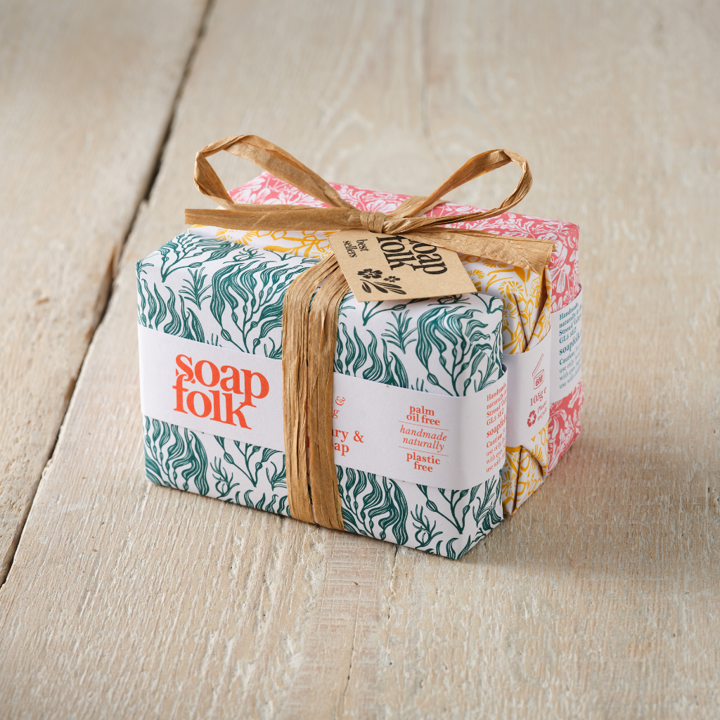 Soap Trio - Plastic Free Soap Bundle (3 Handmade Bars)