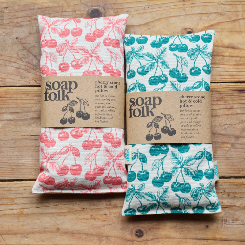 Cherry Stone Hot & Cold Pillow