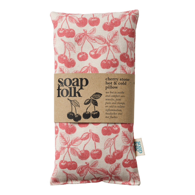 Cherry Stone Hot & Cold Pillow