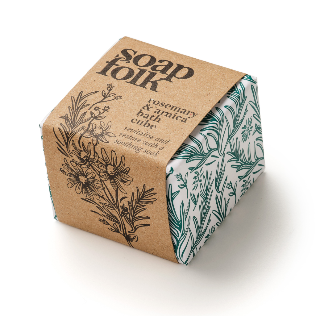 Rosemary &amp; Arnica Bath Cube- 150g