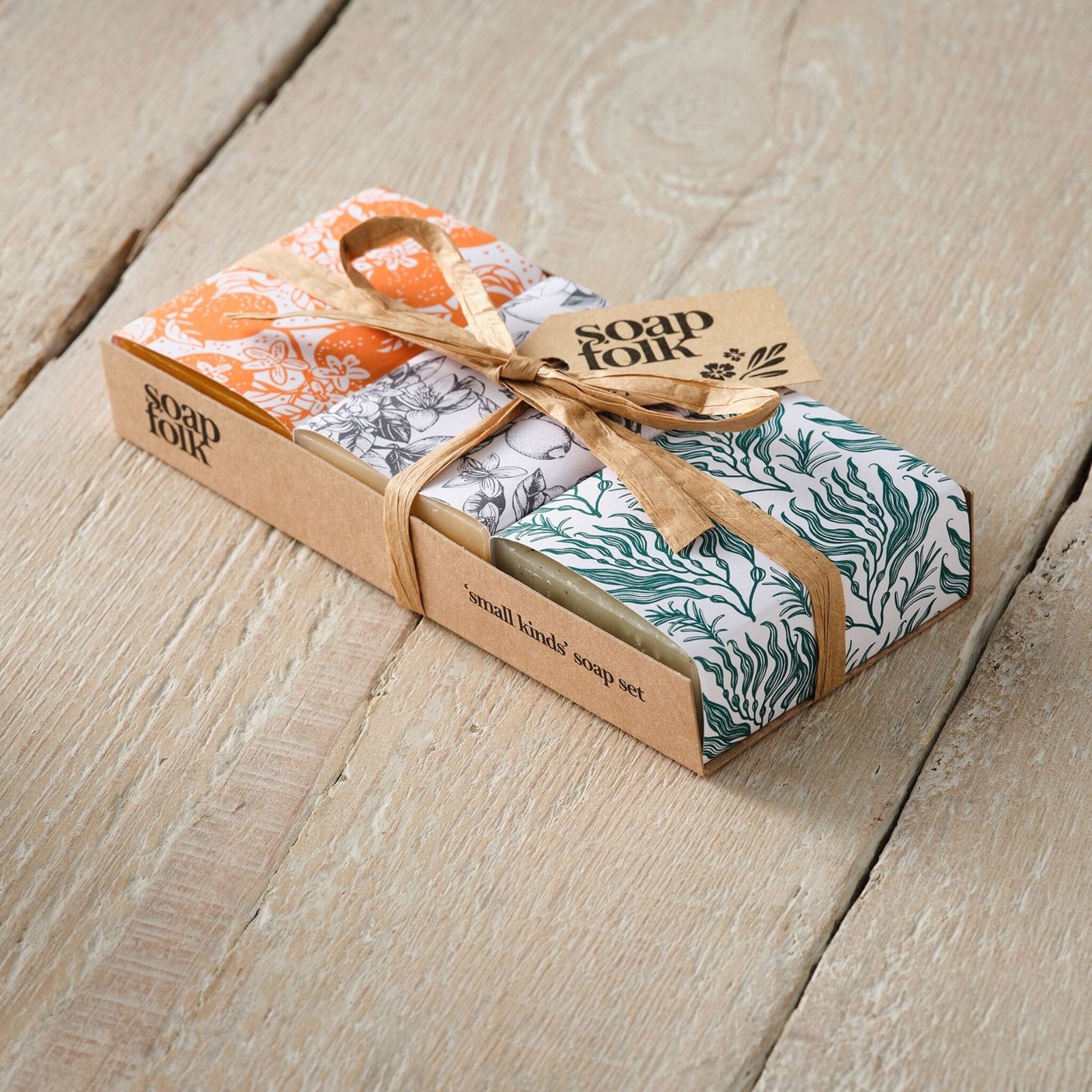 Small Kinds Soap Set - 3 Half Size Bars