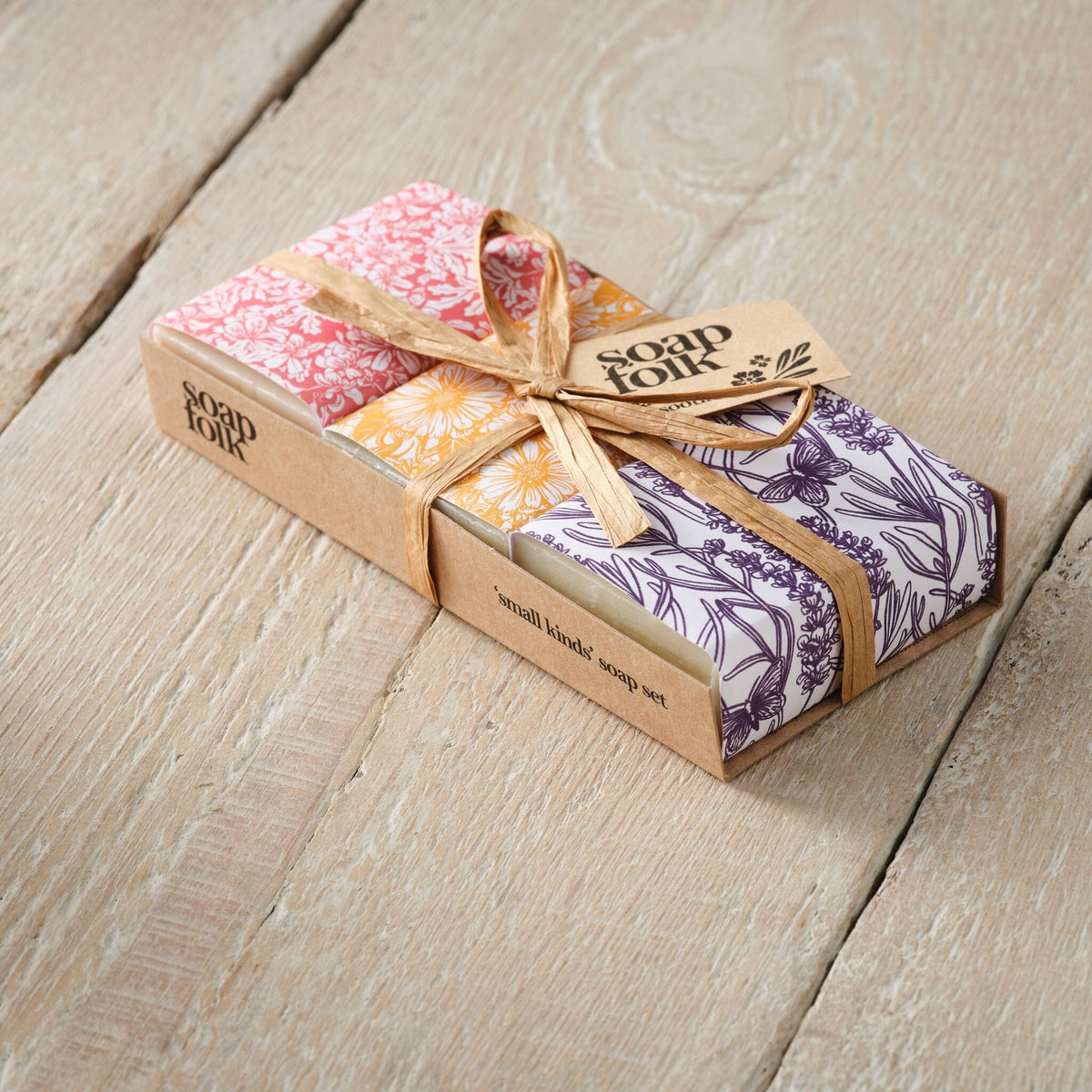 Small Kinds Soap Set - 3 Half Size Bars