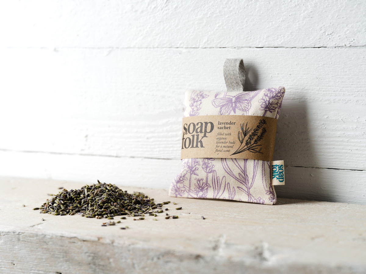 Soap Folk Lavender Sachet (with Lavender)
