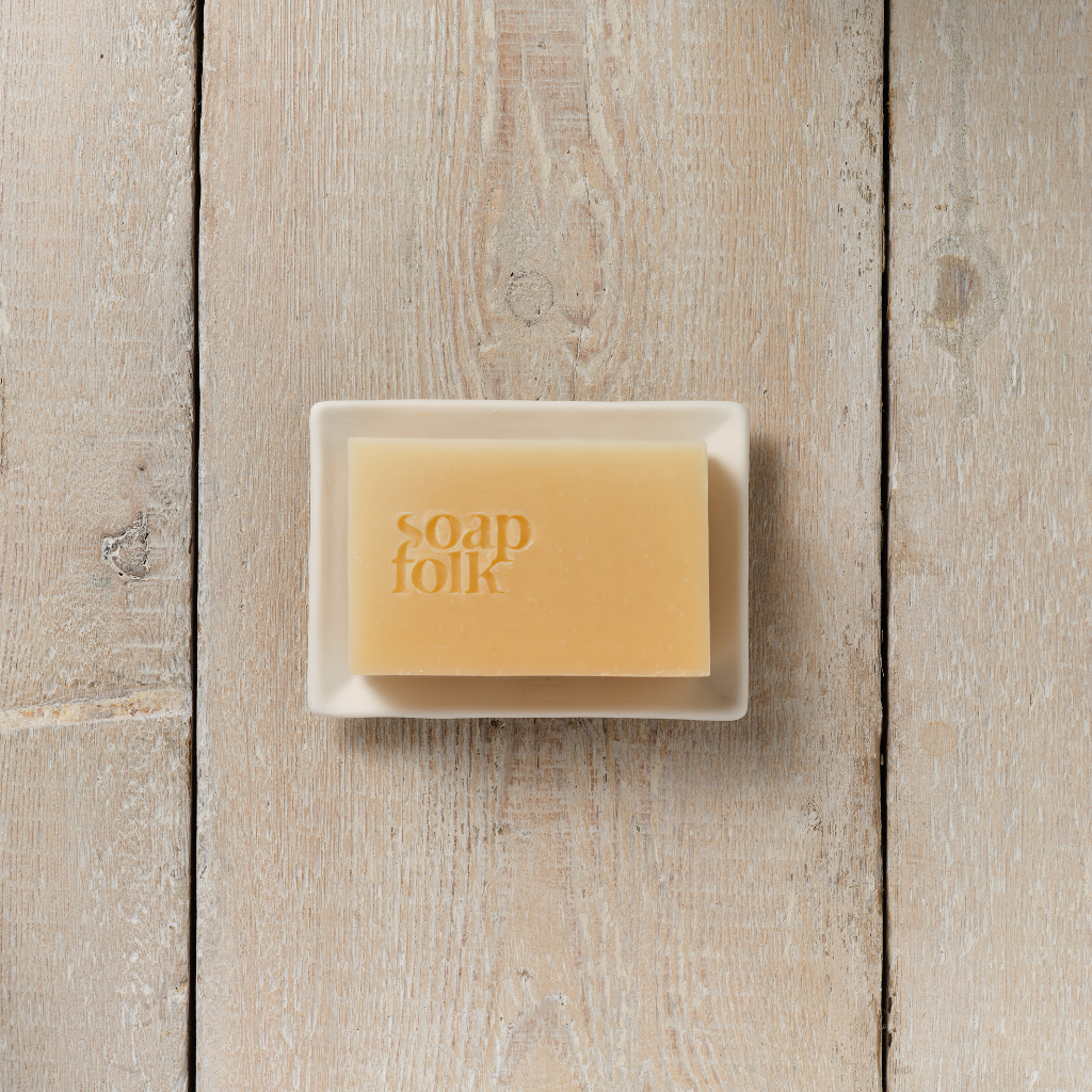 Handmade Porcelain Soap Dish