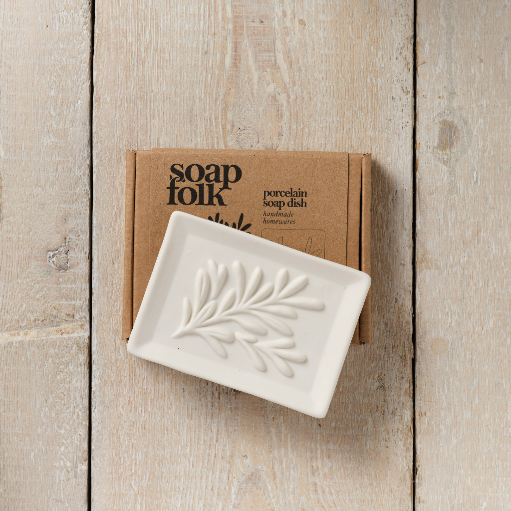 Handmade Porcelain Soap Dish