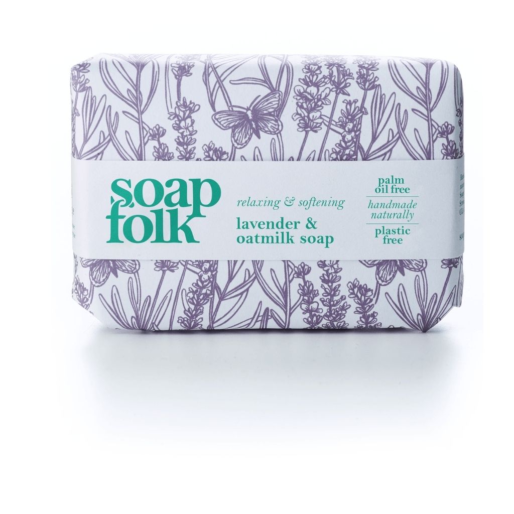 Lavender & Oatmilk Soap by Soap Folk