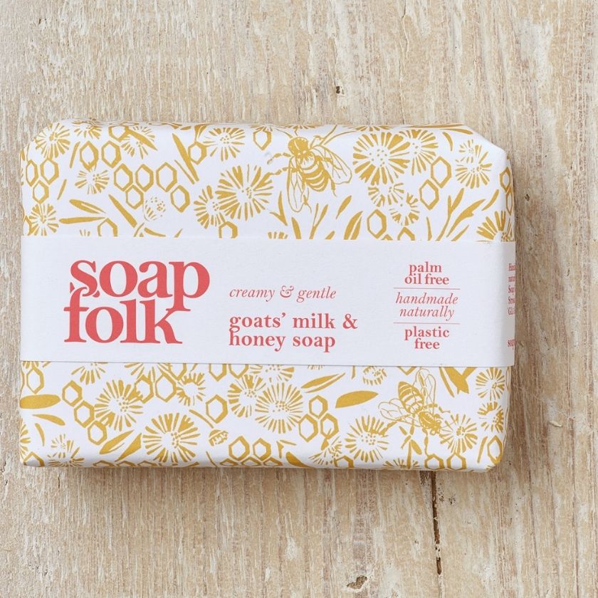 Soap Folk Goats Milk & Honey Soap
